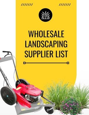 Verified Wholesale Landscaping Suppliers - Wholesale Nursery, Green House and Landscaping Vendor List