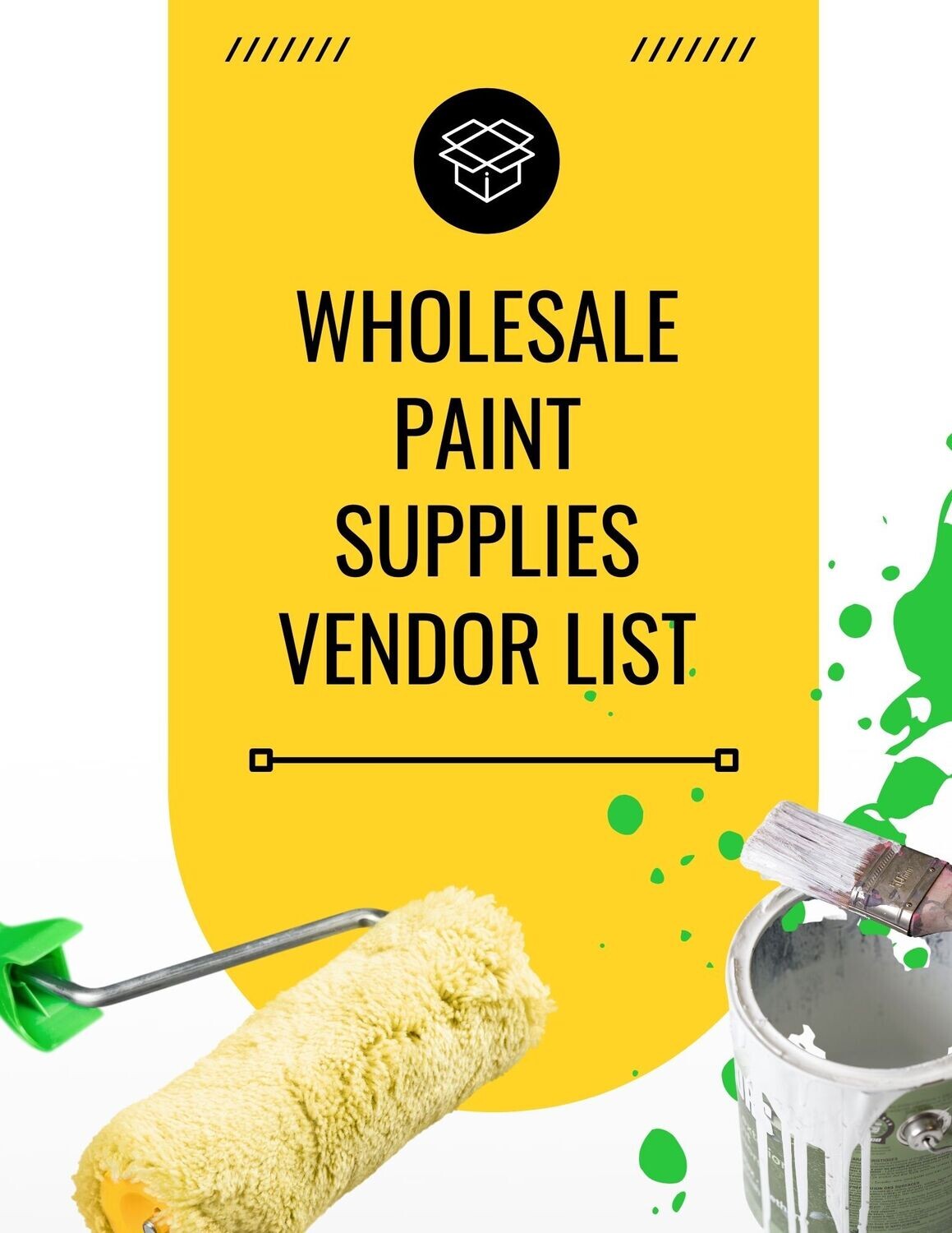 Verified Wholesale Paint Supplies Vendor List - Contractor and Painting Equipment - Commercial Painting Supplier List
