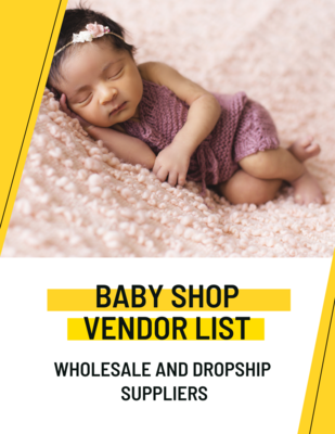 Wholesale Baby Shop Suppliers and Drop Ship Baby Products Vendor List
