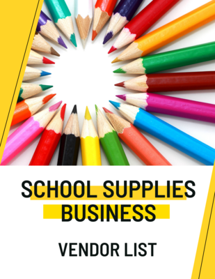 Verified Wholesale School Supplies Vendor List