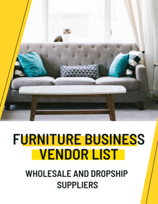 Verified Wholesale Furniture Supplier Vendor List - Drop Ship Furniture Vendor List