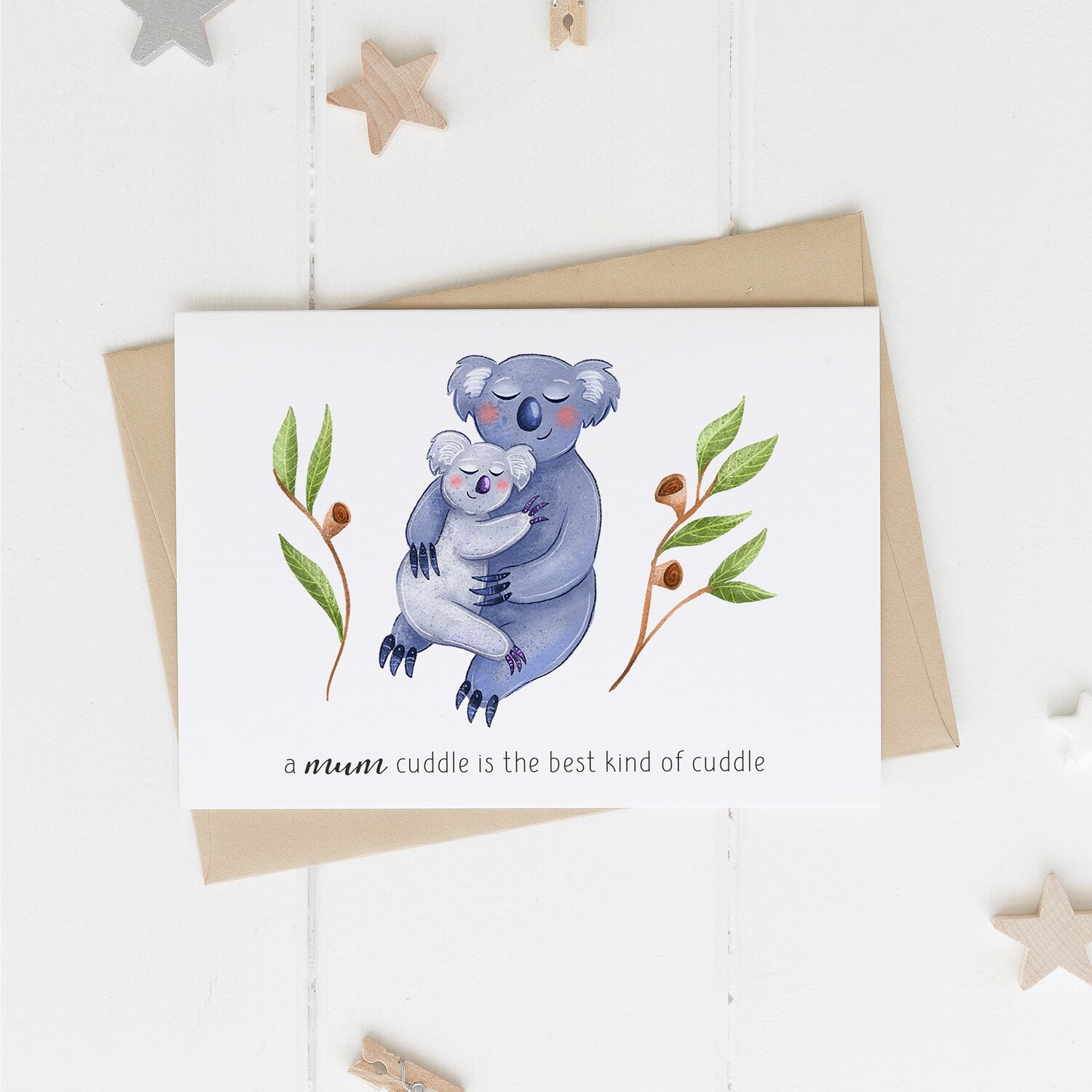 Australian Koala Mother’s day card