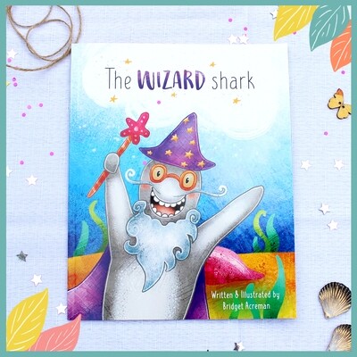 The Wizard Shark Paperback Children's book