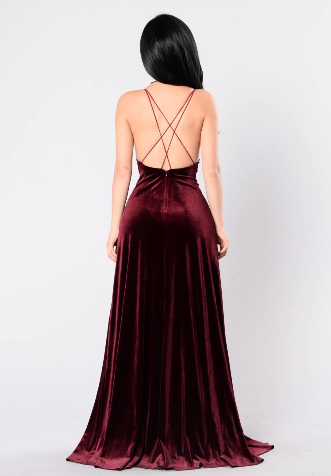 Elegant Criss Cross Back Dress
