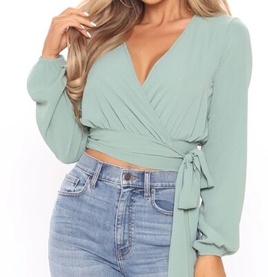 Bow Tie long sleeve Top