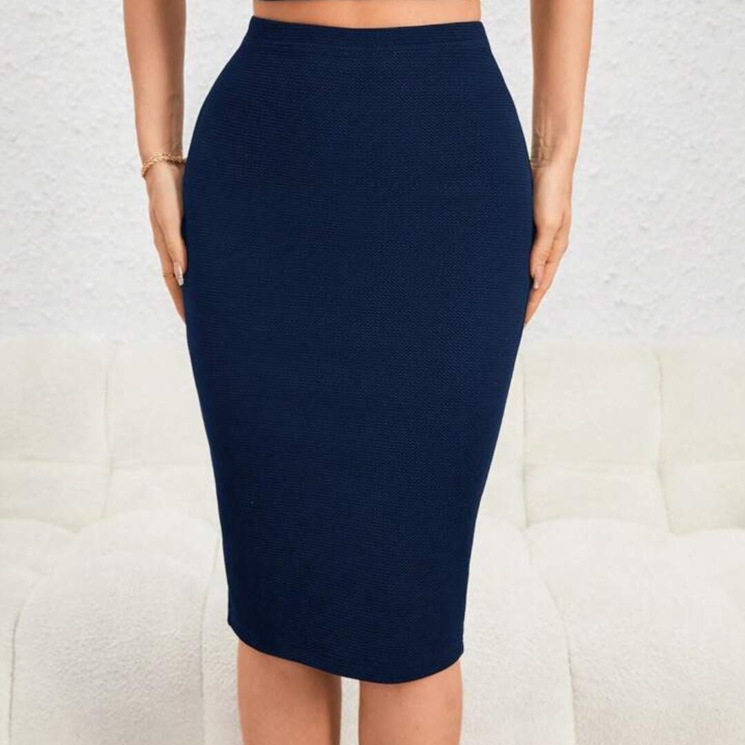 Zip Back Pencil Skirt High Waist Pencil Skirt Zip Back Pencil Skirt High Waist Pencil Skirt