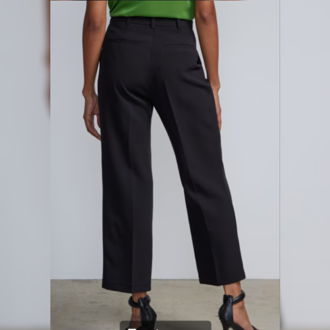 High Rise Pleated Pants