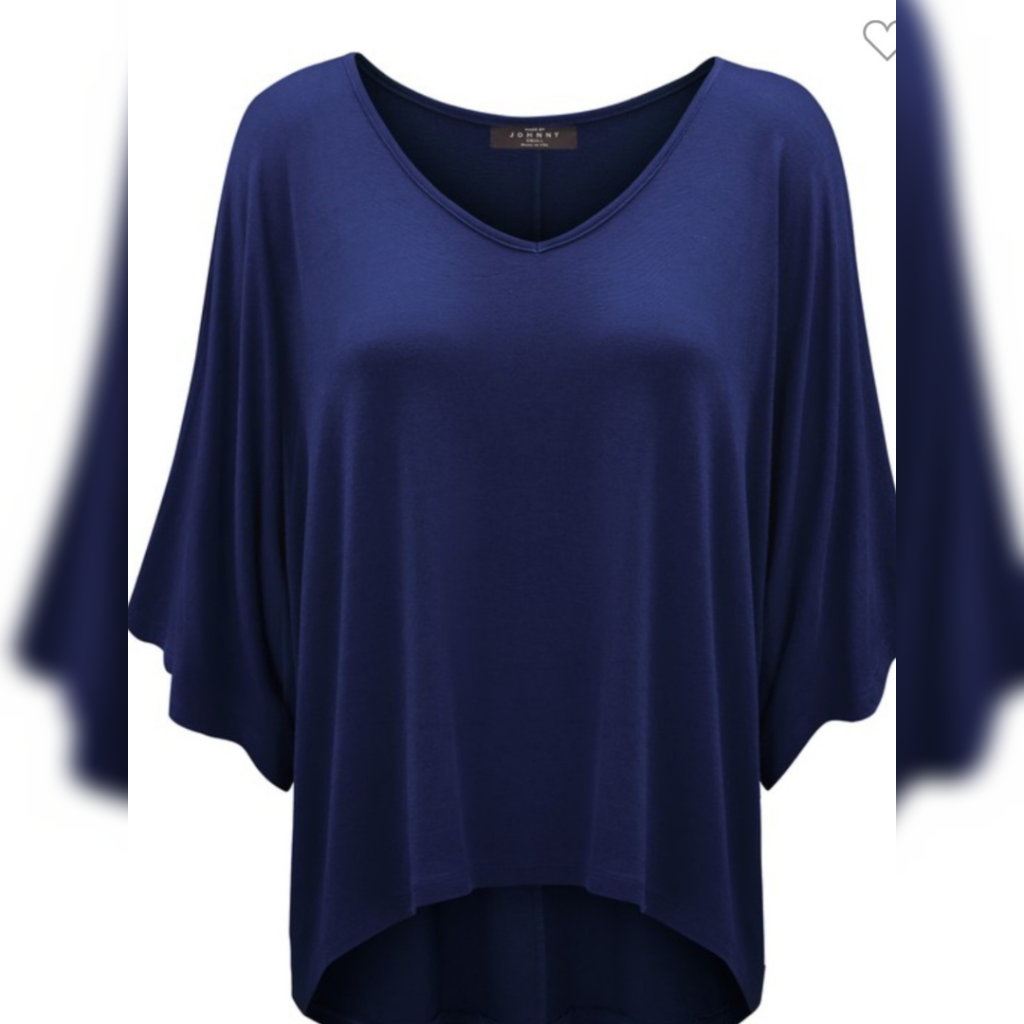 V-Neck High Low Top