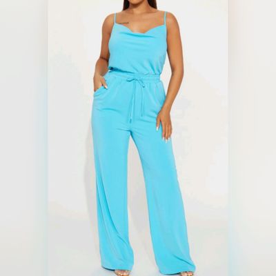 Ruffle front Neckline  Jumpsuit