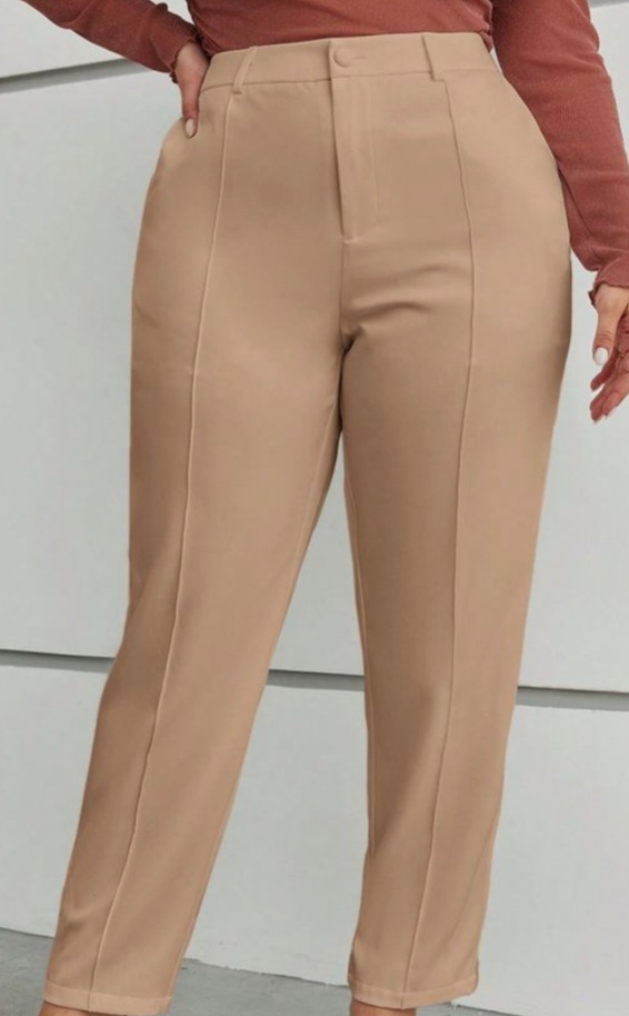 High Rise Pleated Pants