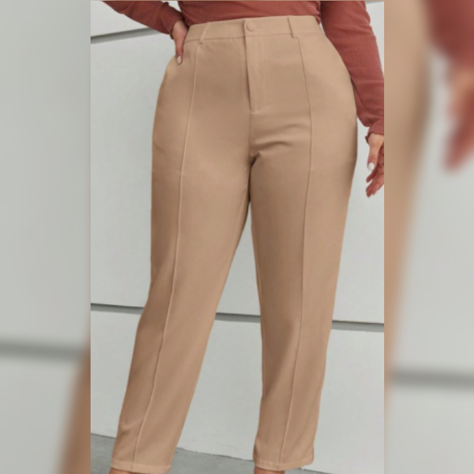 High Rise Pleated Pants
