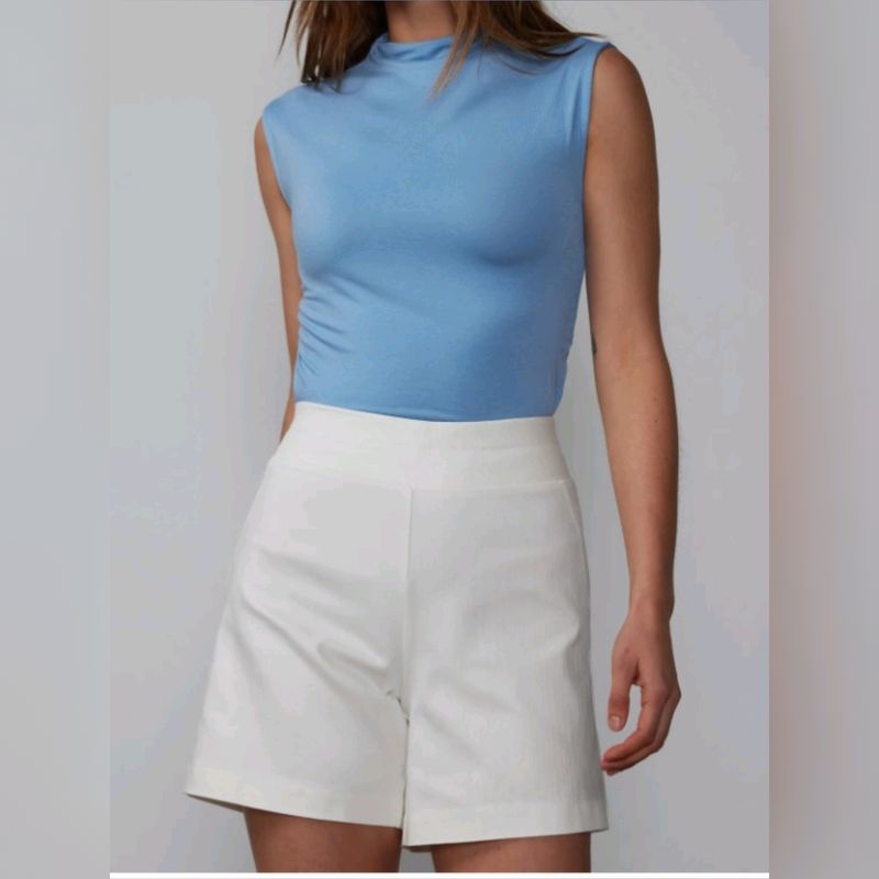 Wide Legs Pull-On Shorts