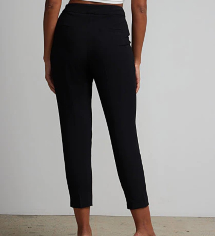 High  Waist Tie Front Pants