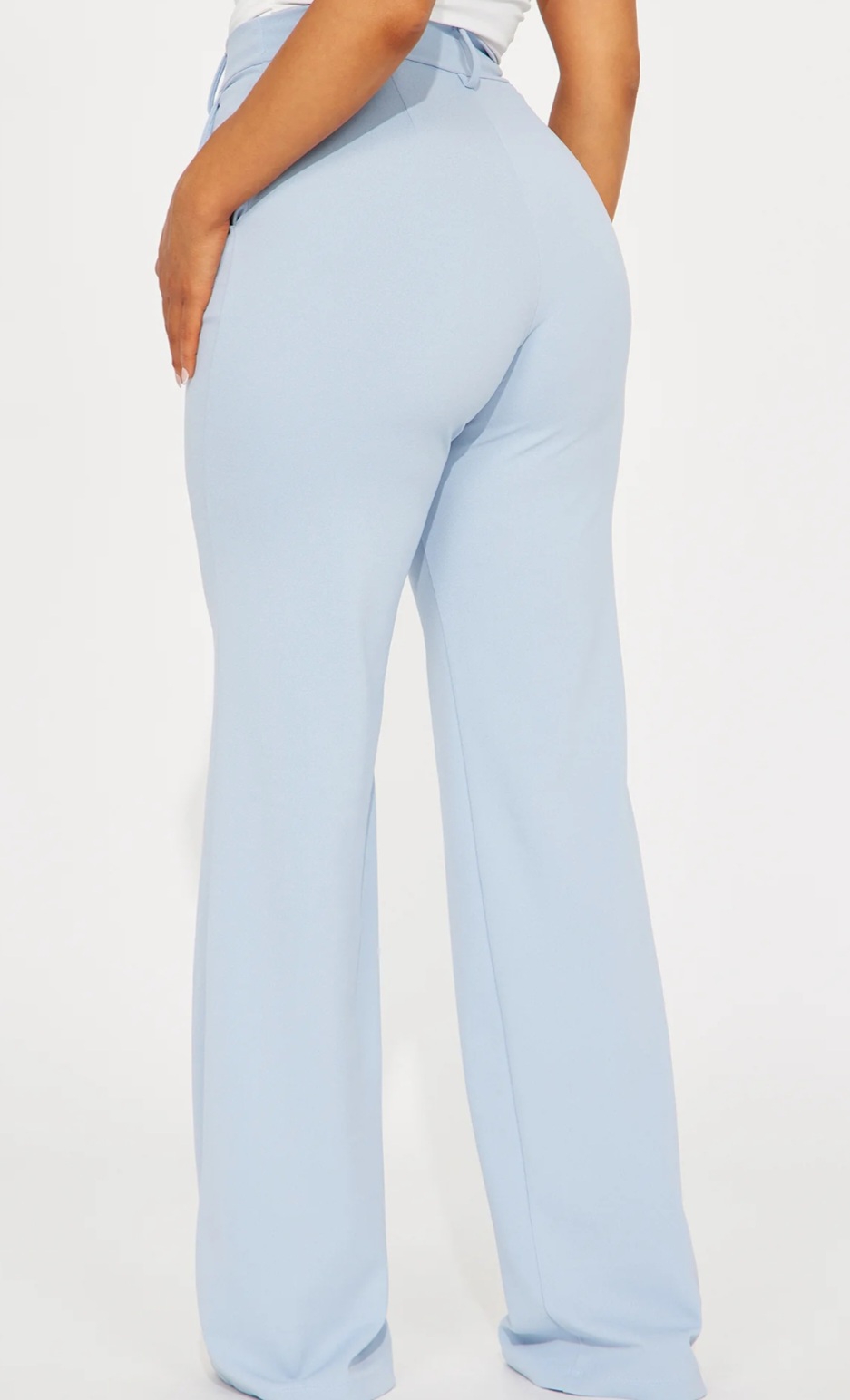 Wide Leg Belted Pants