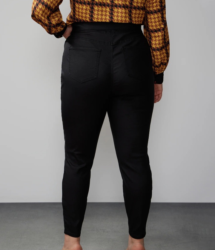 Plus-Size High Rise Skinny Jeans