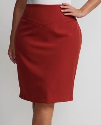 Midi Pencil Skirt