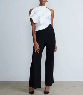 Rosette Front Jumpsuit