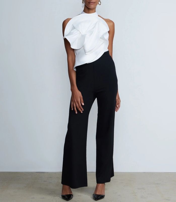Rosette Front Jumpsuit