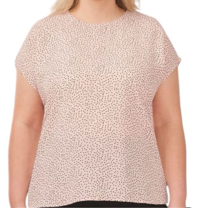Crewneck Cap Sleeve Top