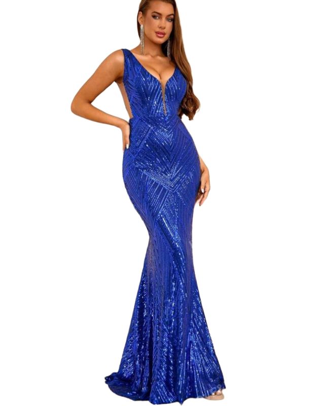 Stunning Mermaid-style Sequin Dress