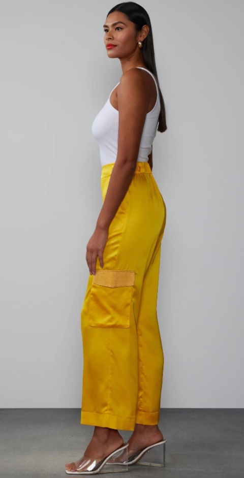 Satin Finish Trousers