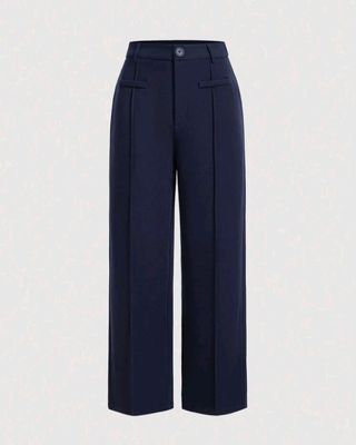 Pleated wide-Leg Pants 