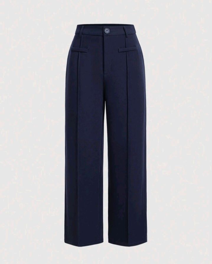 Pleated wide-Leg Pants 