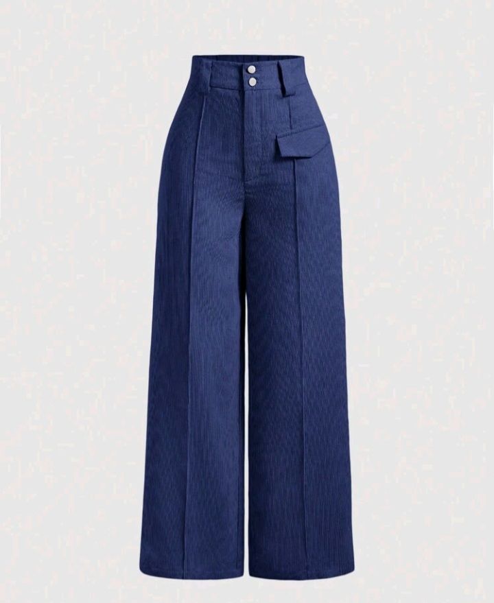 Pleated Wide Leg Pants