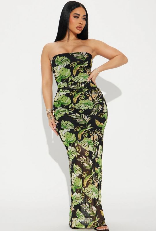 Ruched Bodycon Mesh design Dress Ruched Bodycon Mesh design Dress