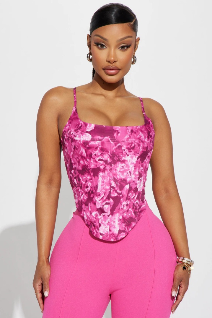 A Statement of Art Corset Top