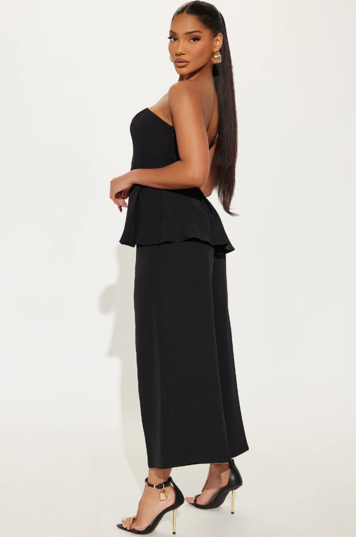 Strapless Chic Pantset