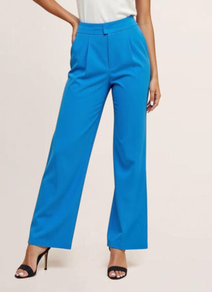 Elevated High Waist Wide Leg Pant