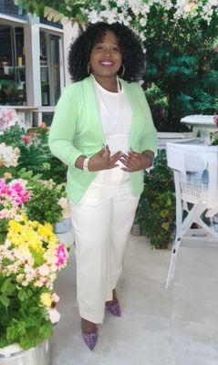 Open Front Sleeve Knit Blazer