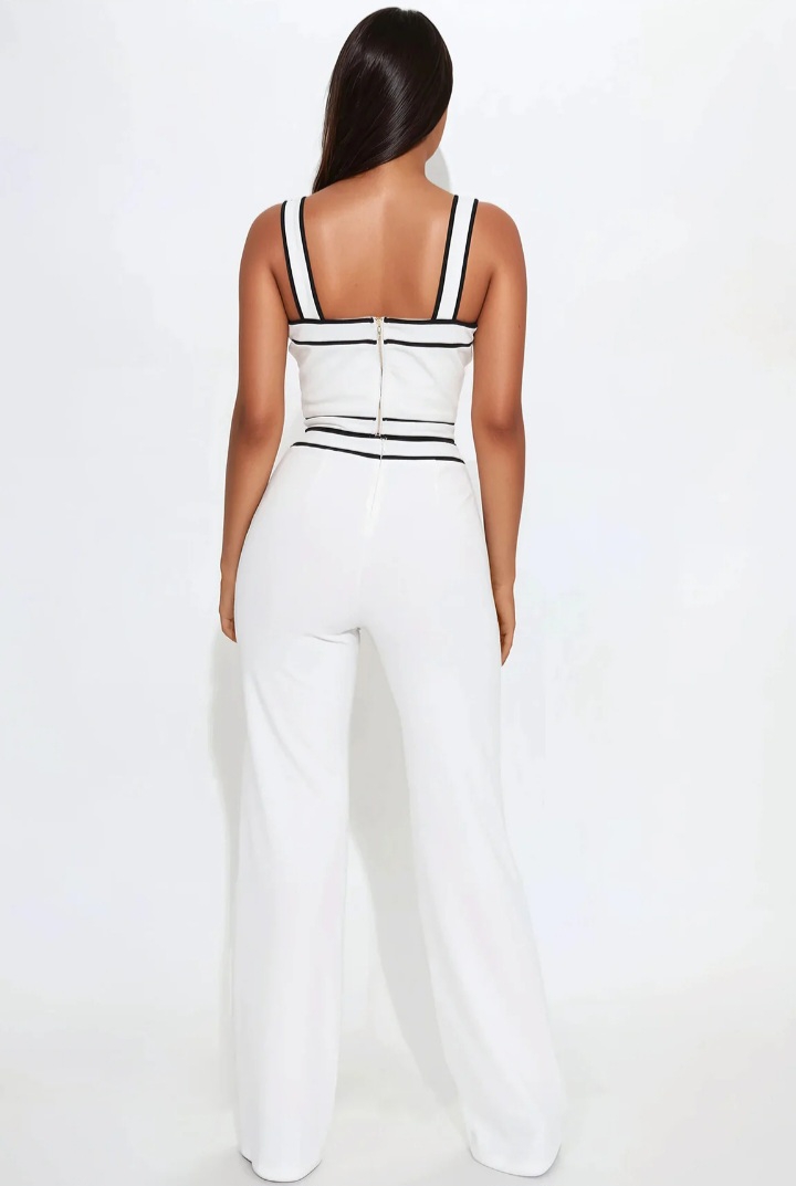 Cropped Tank & Wide-Leg Pant Set