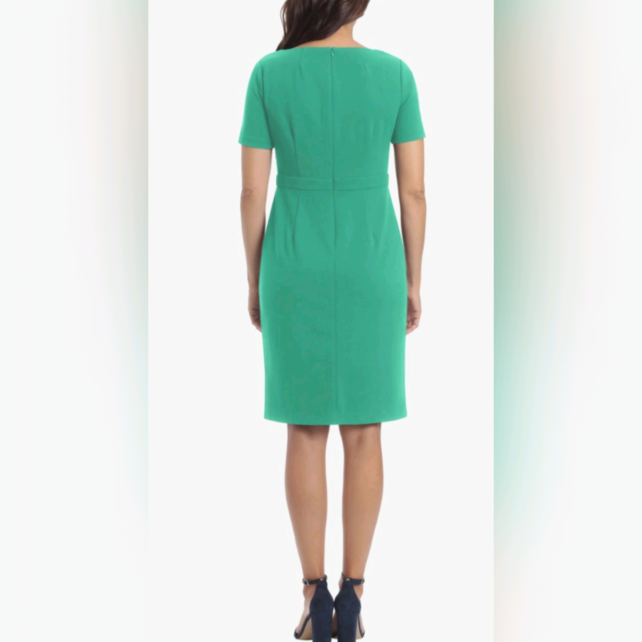 Elegant Side-Tie Sheath Pencil Dress