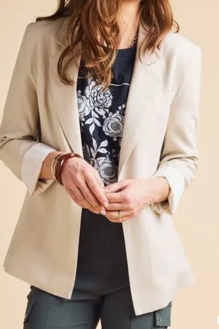 Simply Stylish Open Front Blazer