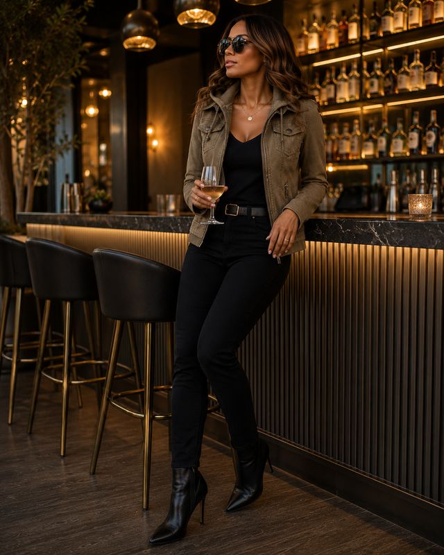Faux Leather Jackets 