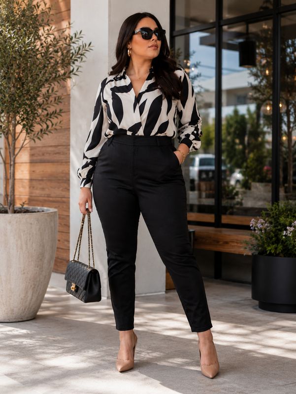 Plus-Size High Rise Skinny Jeans