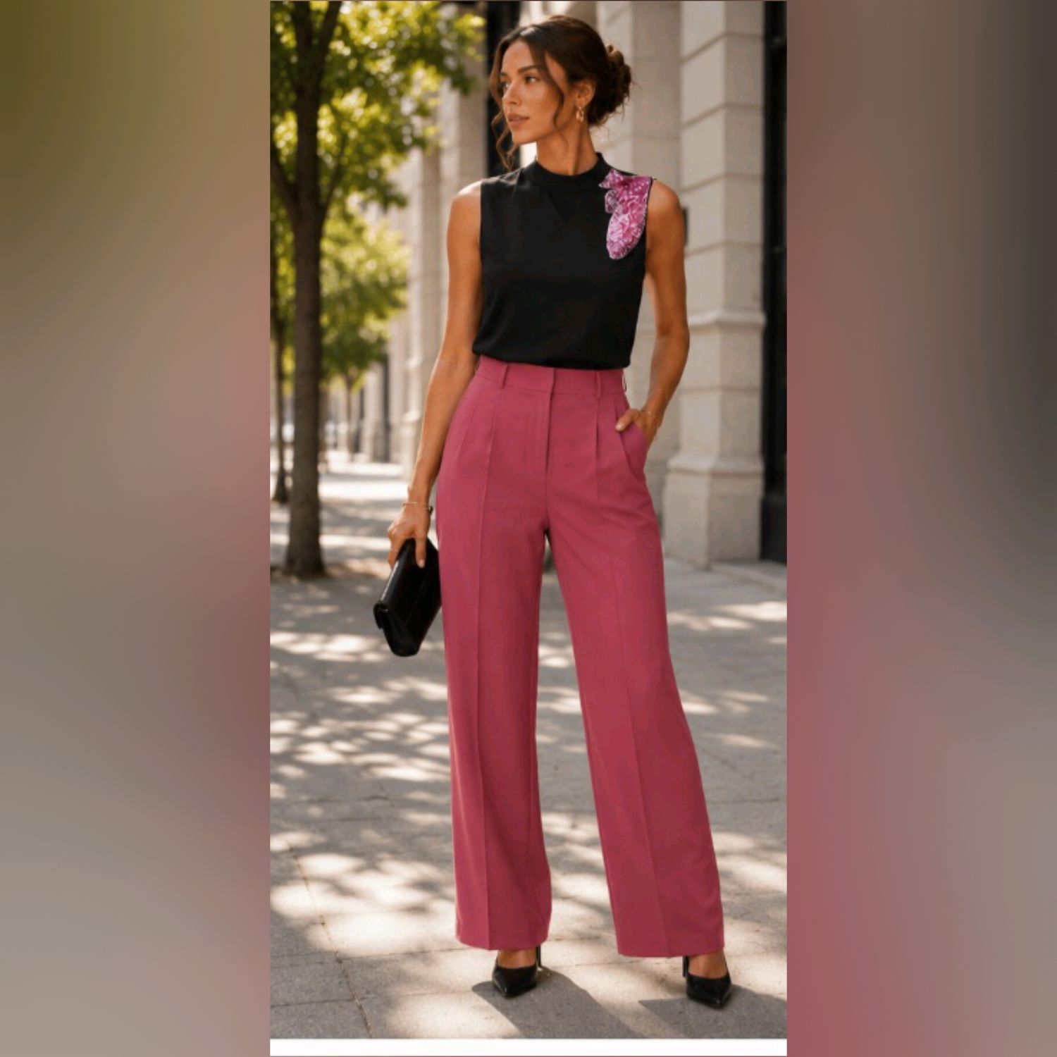 Sequin Embellish Blouse 