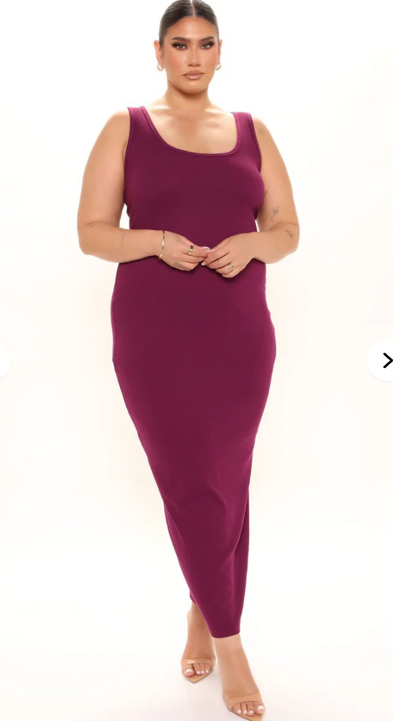 Ribbed Sleeveless Dress 