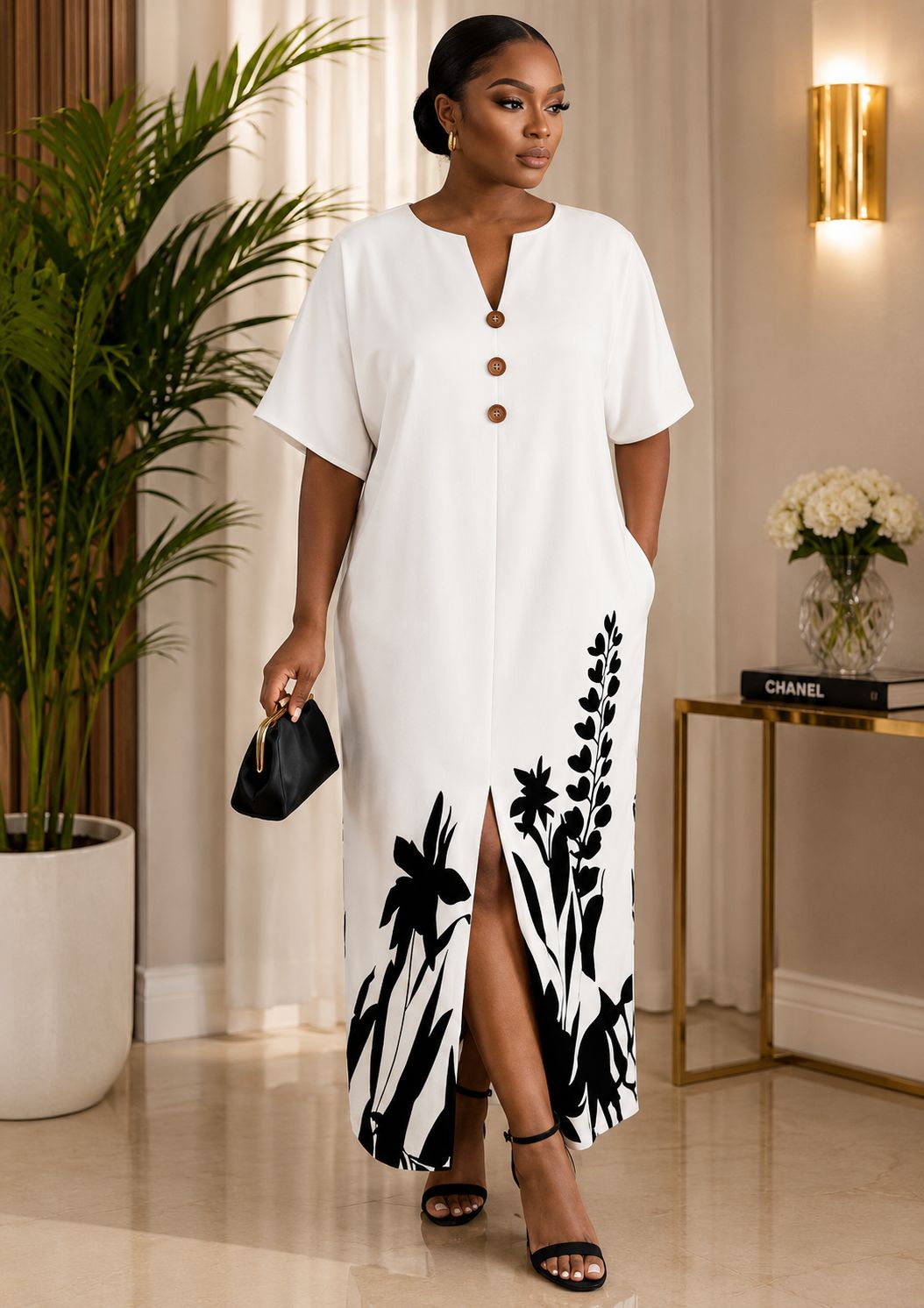 Monroe Floral Maxi Dress