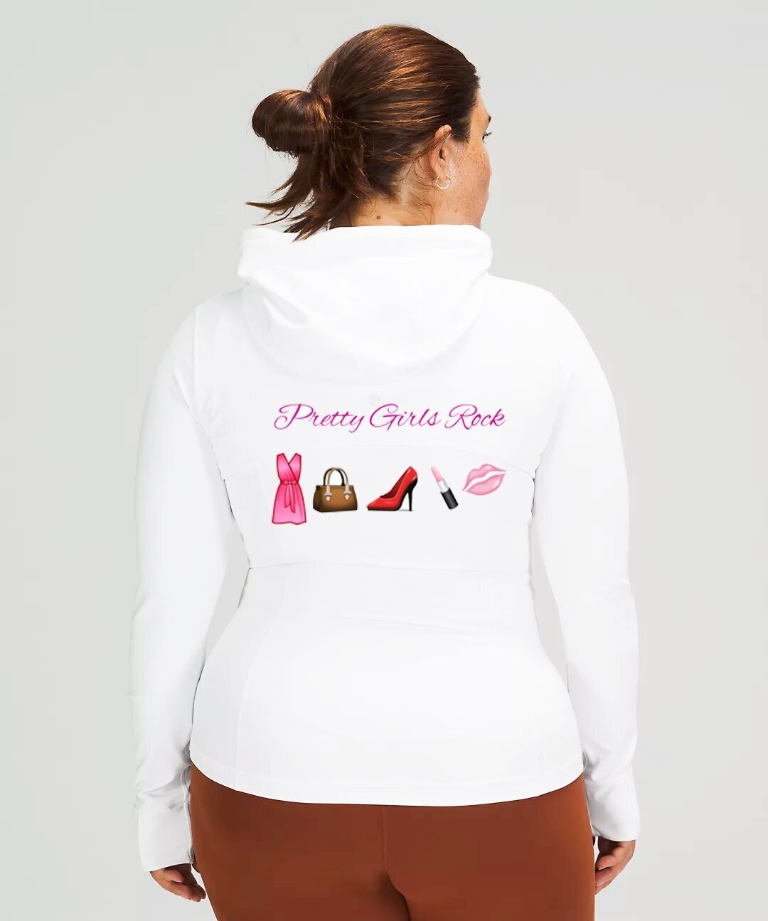 Pretty Girls Rock Front Zip Hoodie