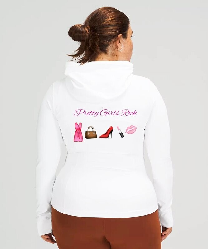 Pretty Girls Rock Front Zip Hoodie