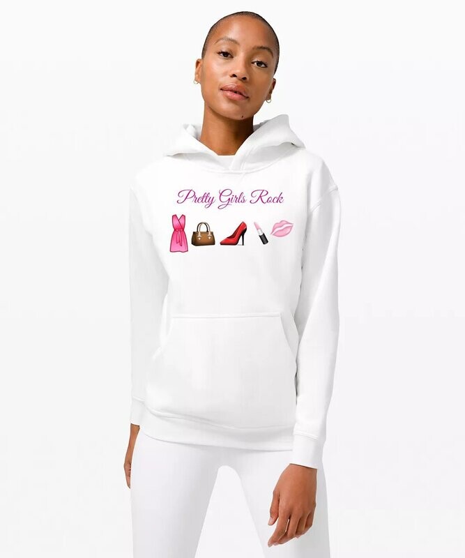 Pretty Girls Rock Teen Hoodie