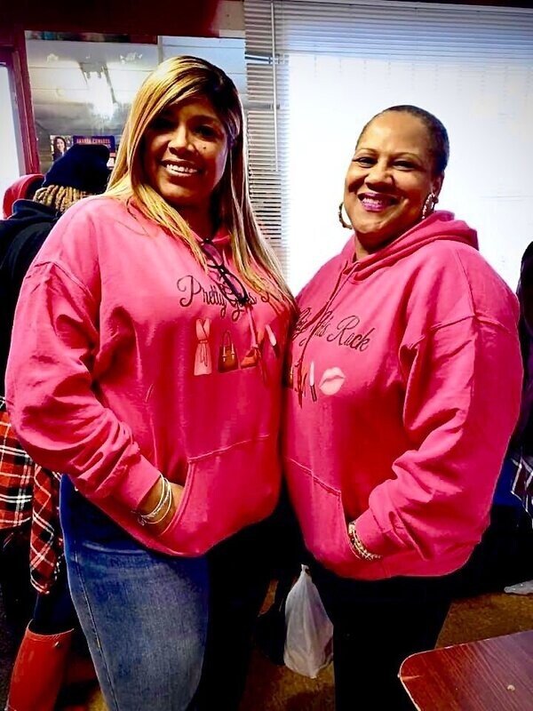 Pretty Girls Rock Pink Hoodie
