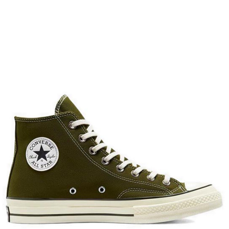 Converse Chuck 70 Recycled Canvas Seasonal Colour High Top Dark Moss