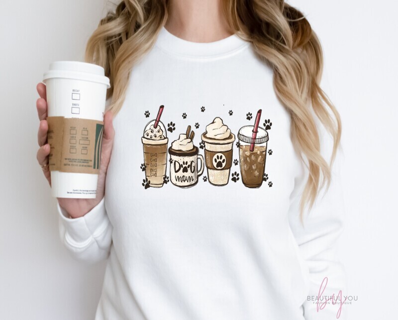 Coffee Cups Dog Mom