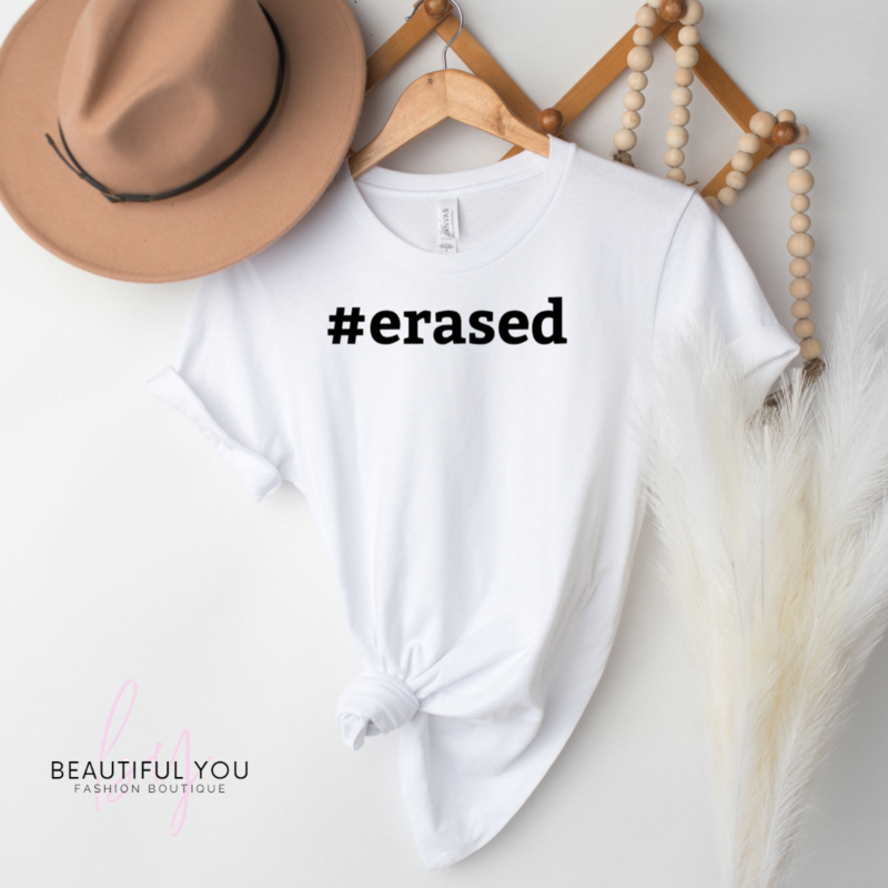 Inspirational Apparel - #erased