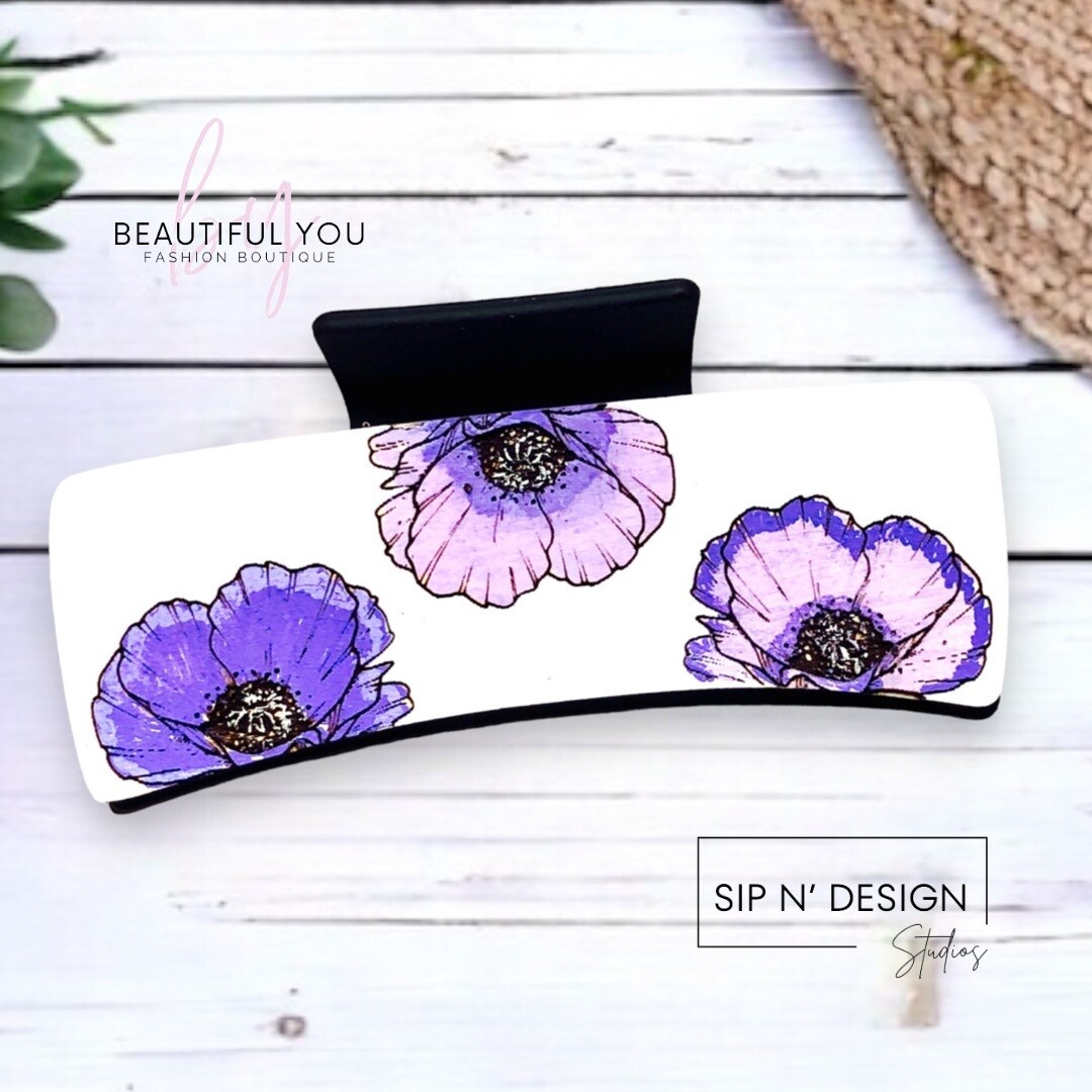 Mauve Melody Hair Clip