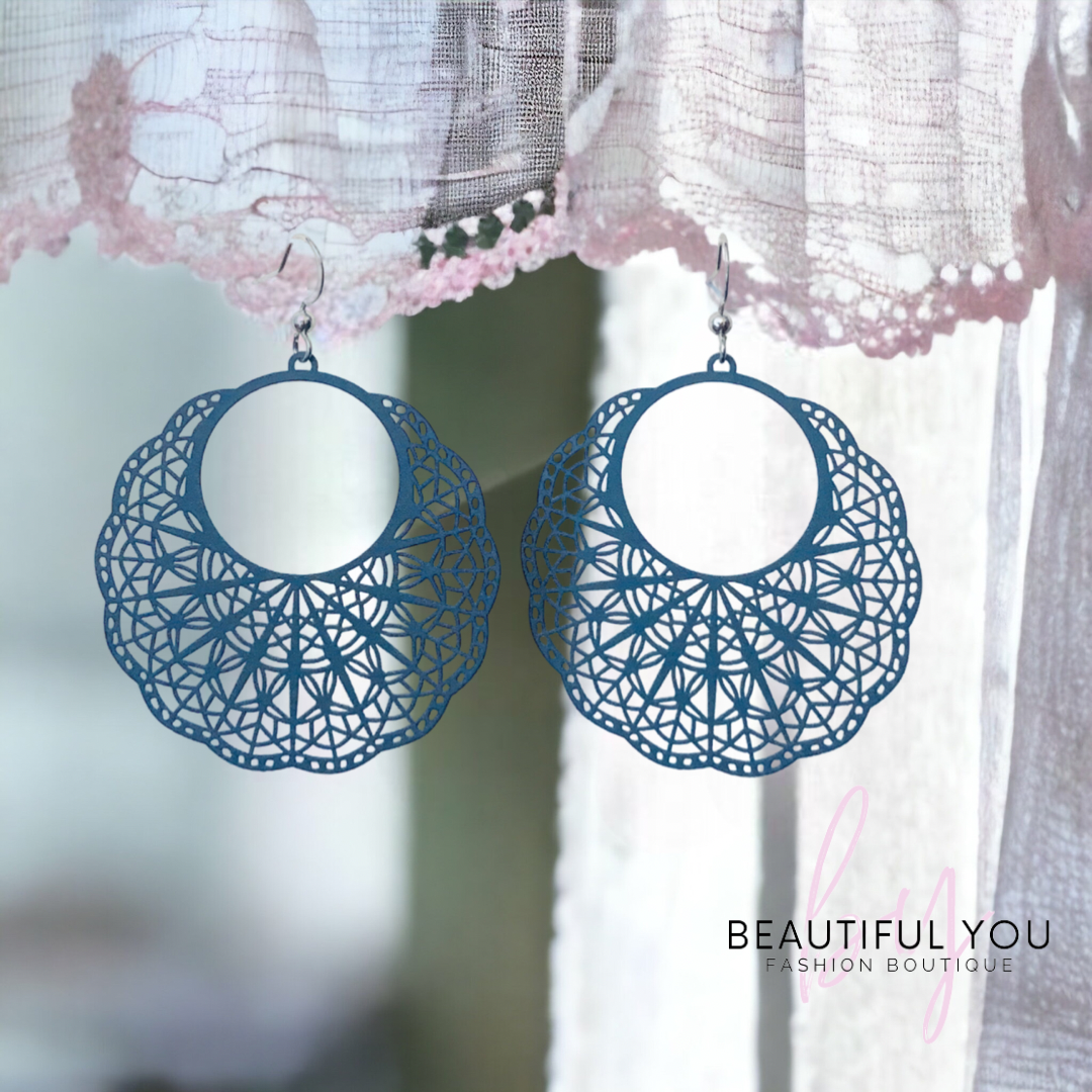 Serephena - Lace Elegance Earrings 